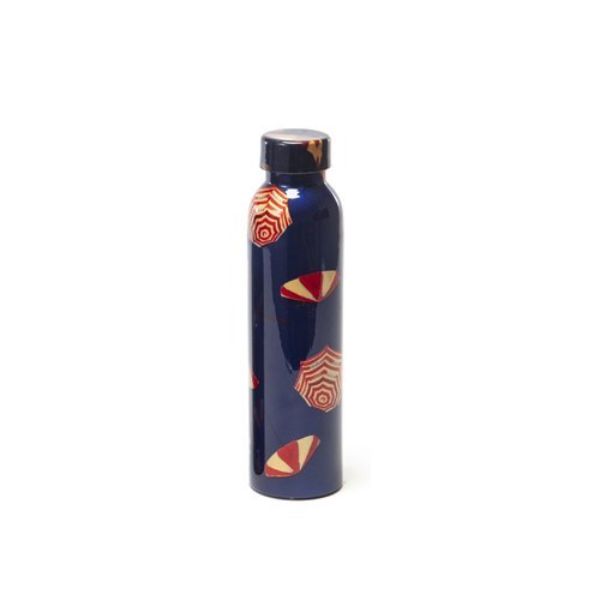 Pratik Copper Printed Mr Fit Water Bottle  1ltr