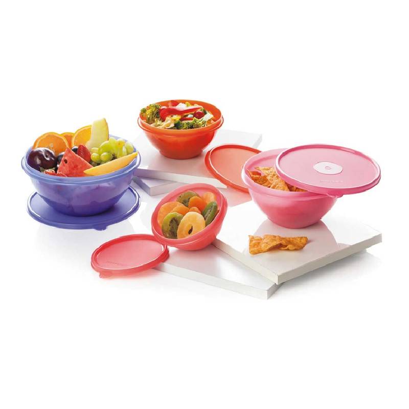 Signoraware Wonder Bowl Storage Container Round- Set of 4 