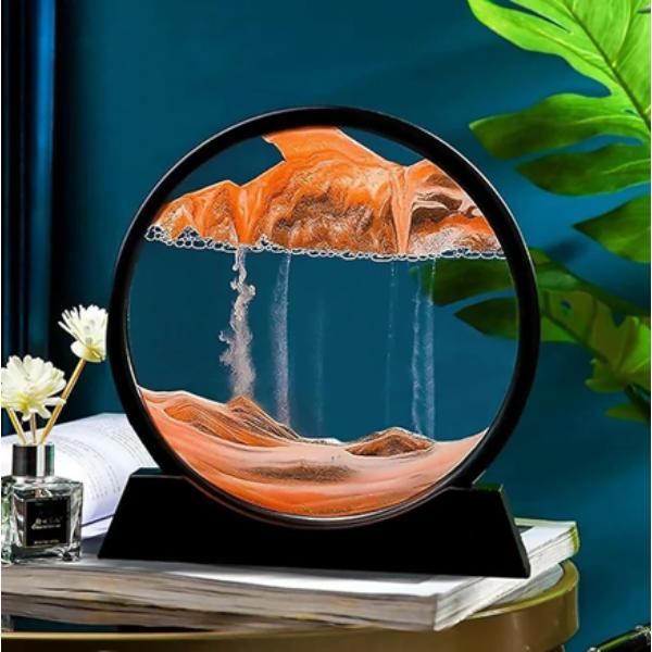 Sand Art Frame Dynamic Relaxation Landscape
