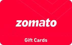 Zomato Gift Card E-Voucher